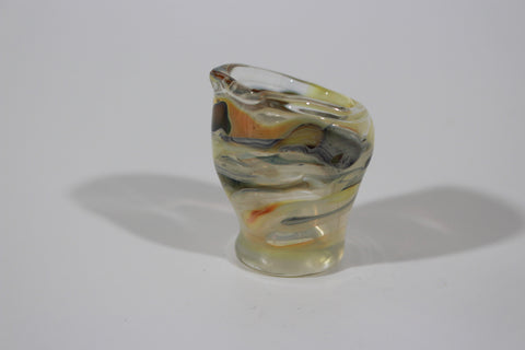 Handmade glass vessel